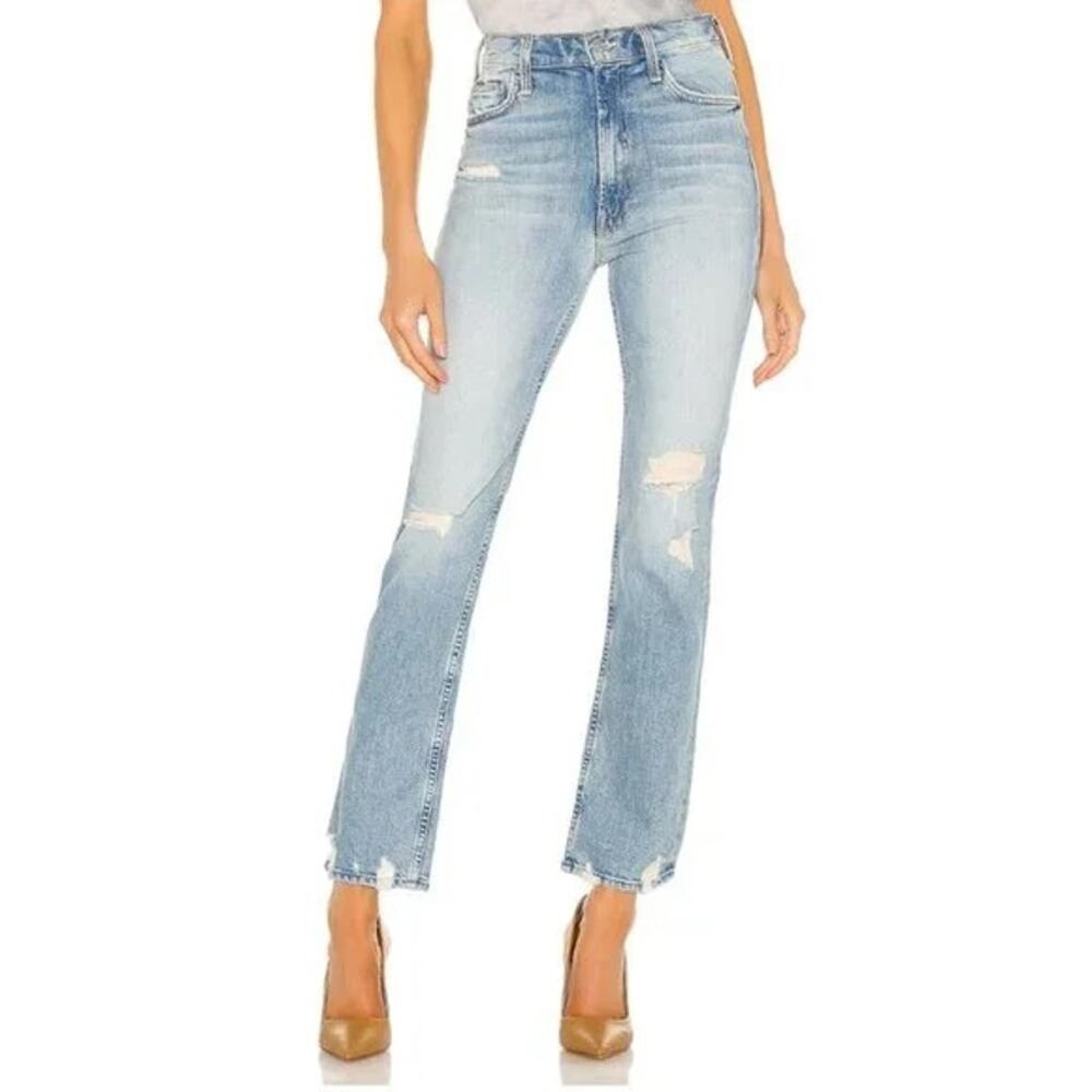 Mother Superior High Waisted Rider Skimp The Confession Wash Jeans Size 28